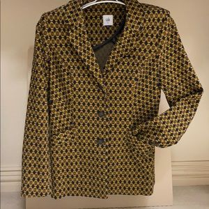 Cabi Beautiful Navy with Gold blazer